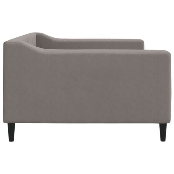 Dagbädd taupe 100x200 cm tyg