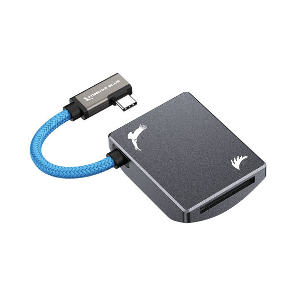 Angelbird Kondor Blue CFexpress B Recording Module (MagSafe Compatible External) Space Gray