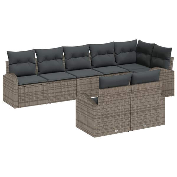 Trädgårdsoffset 8 pcs konstrotting
