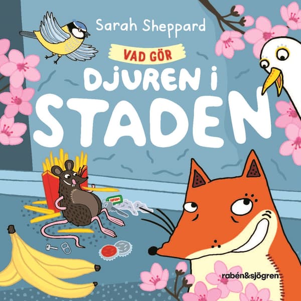 Vad gör djuren i staden? (bok, board book)