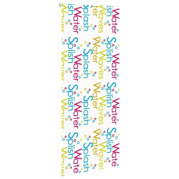 Rullgardin för dusch 90x240 cm tyg bredd 86 cm