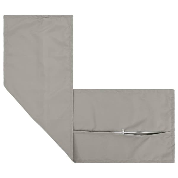 Kuddöverdrag HOUTEN Grå 40 x 145 cm Polyester
