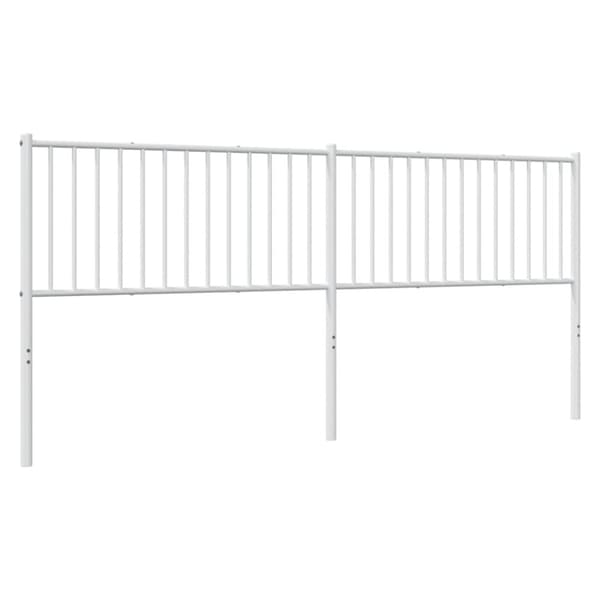 Ersättningsgavel metall vit 200 cm