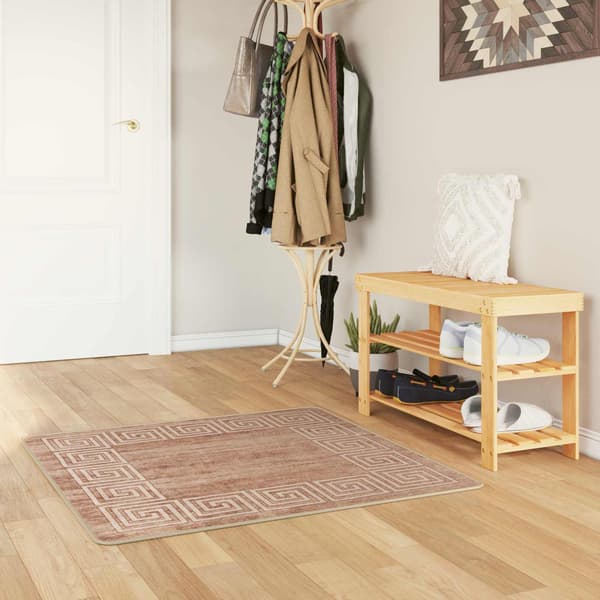 Mattlöpare MARSA Vit 100 x 100 cm Polyester och PVC