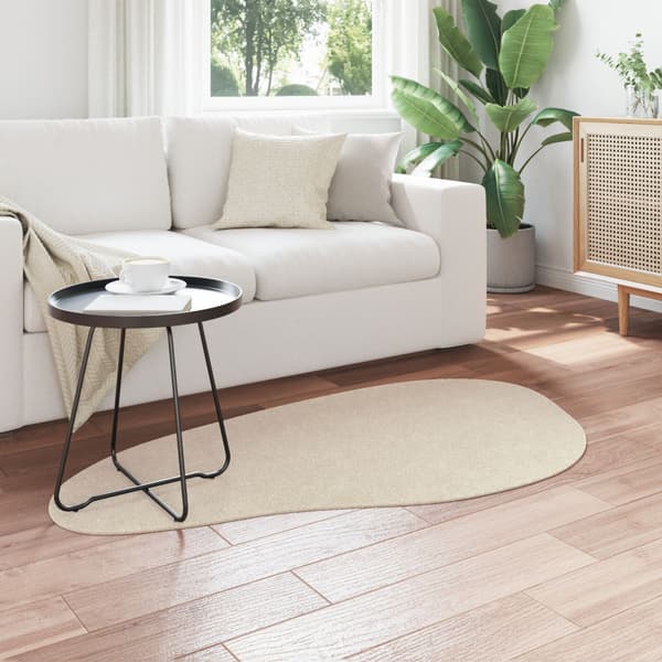 Matta HUARTE Beige 80 x 150 cm Polyester