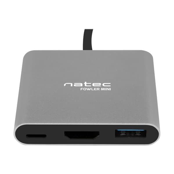 Natec Fowler Mini - dockningsstation - USB-C - HDMI