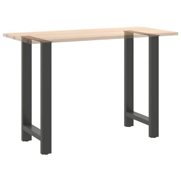 Barbordsben antracit 2 st 40x(90-91) cm stål