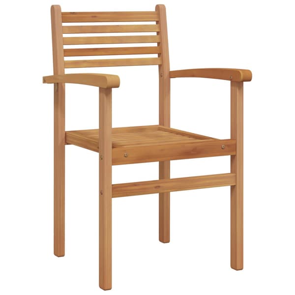 Trädgårdsmöbelset 7 pcs Brun Massivt teakträ