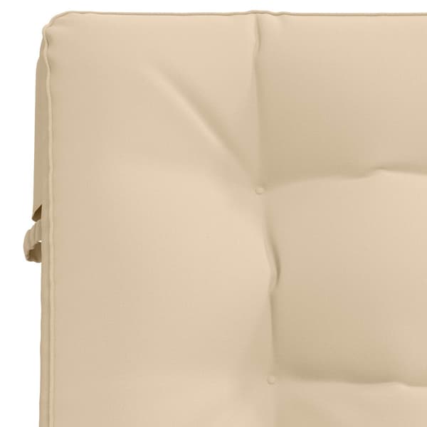 Solstol Kudde VIANEN 100% Polyester Gräddvit 200 x 70 x 8 cm