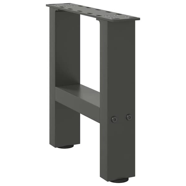 Soffbordsben antracit 2 st 30x(30-31) cm stål