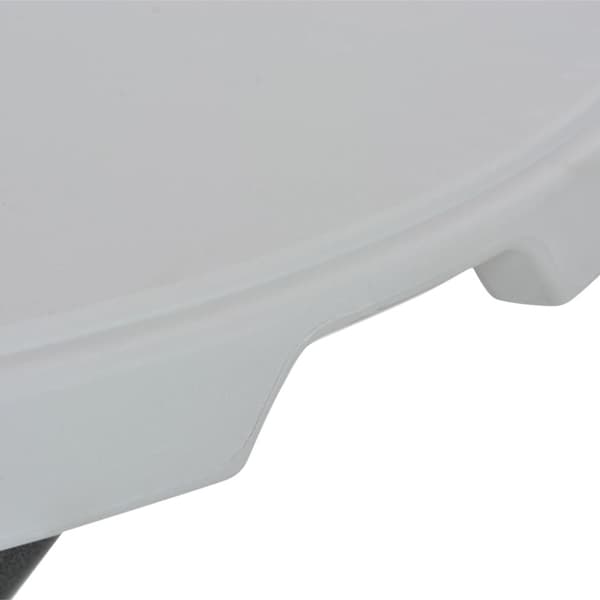 Hopfällbart barbord vit 80x110 cm HDPE