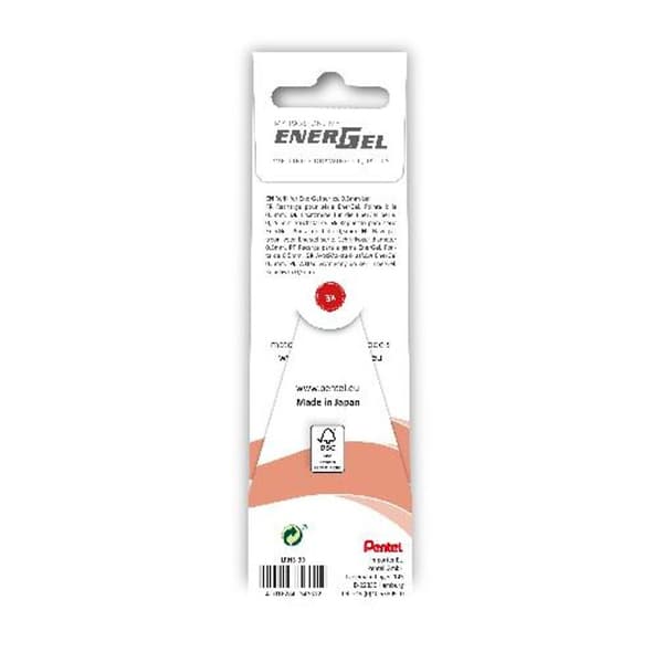 Refill PENTEL EnerGel needle röd 3/fp
