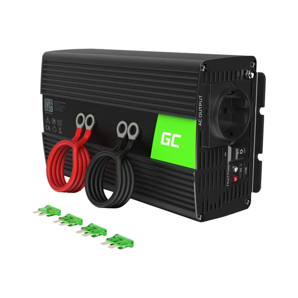 Green Cell - DC-AC-omriktare - 2000 watt