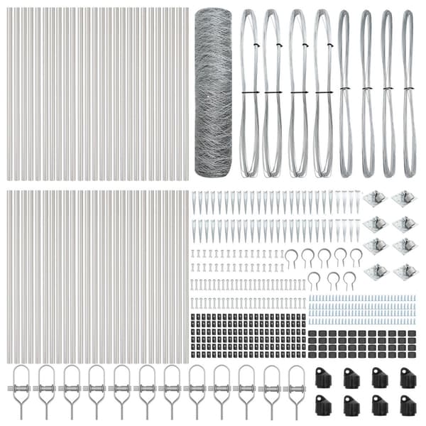 Stängselstolpe Silver
