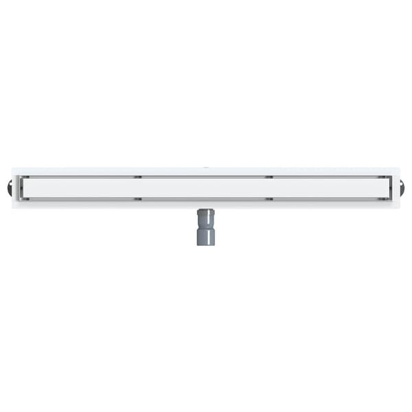 Duschavlopp 2-i-1 med 360° Siphon Silver 100 cm