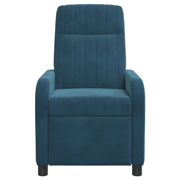 Recliner Blå Sammet (V)