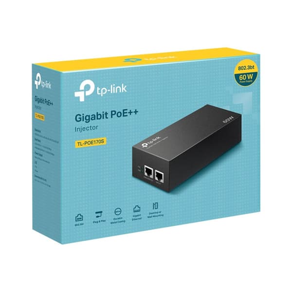 TP-Link TL-POE170S V1 - strömtillförsel - 60 Watt