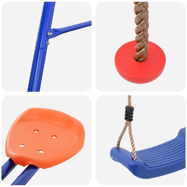 Utegunga set Flerfärgsdesign Stål och PE