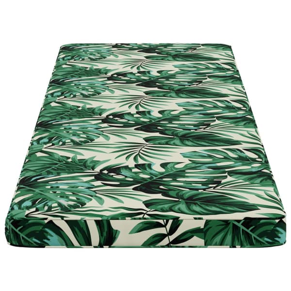 1-delad Bänk Kudde VUGHT 100% Polyester Bladmönster