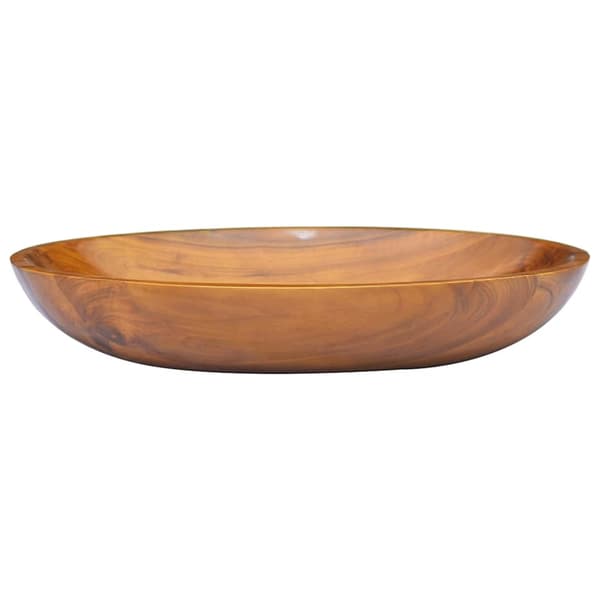 Handfat massiv teak 60x40x10 cm
