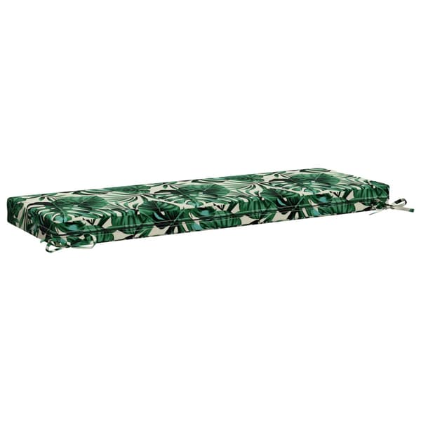 2-delade Bänk Kuddar SOEST 2 st 100% Polyester Bladmönster
