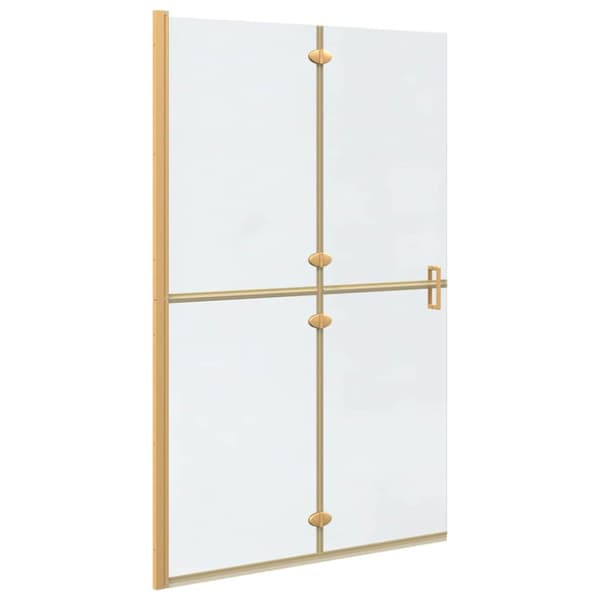 Walk-In duschvägg Guld 120 x 6,5 x 190 cm