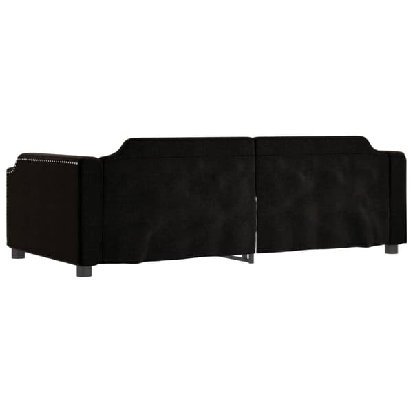 Dagbädd svart 80x200 cm tyg