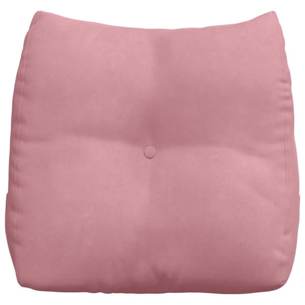 Ryggkudde Rosa 45 x 24 x 50 cm Sammet