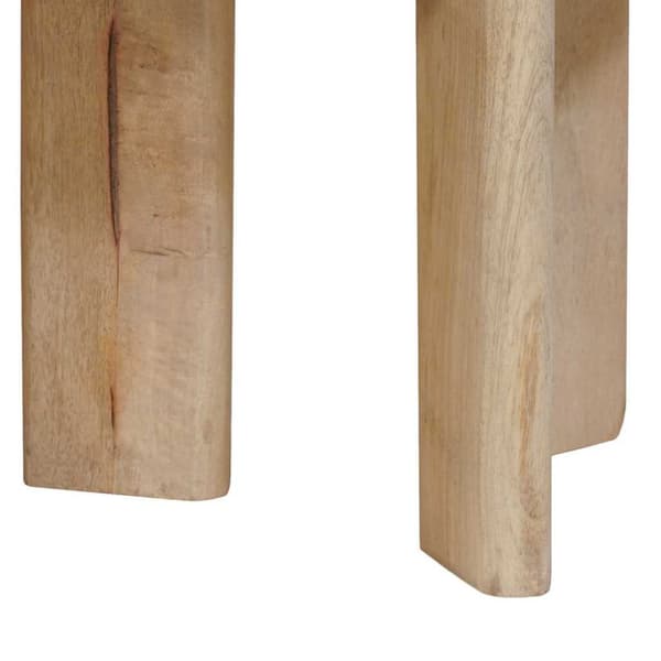 Nesting Kaffe Bord 2 pcs Svart Massivt mangoträ