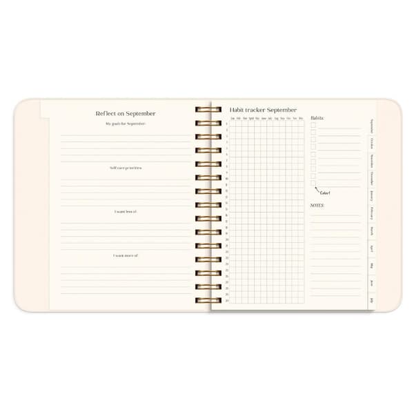 Kalender Life Planner Flowers A5 26/27