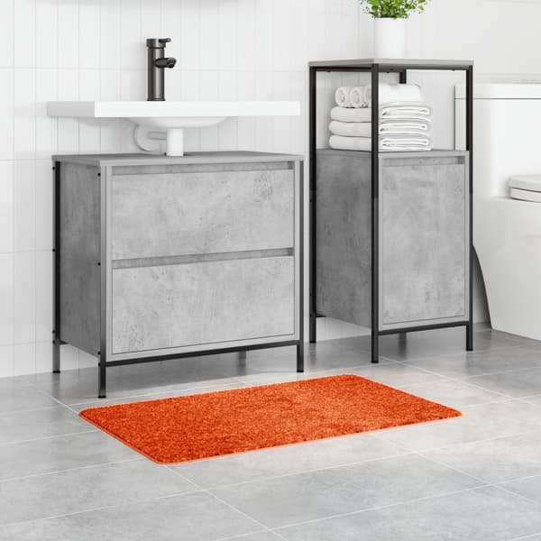 Halkfri Badmatta Orange 50 x 80 cm PP