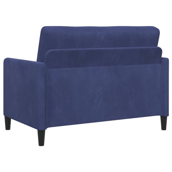 Soffa med förvaring Polisblå 122 x 78 x 87 cm Polyester