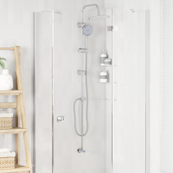 Duschsystem Silver 47 x 20 x 95 cm Rostfritt stål
