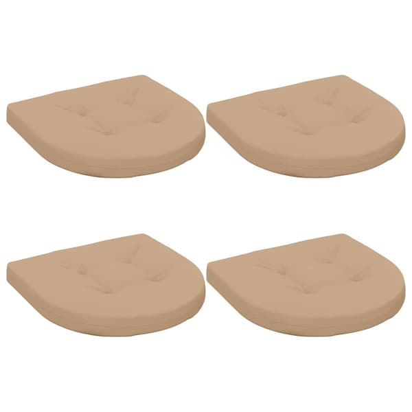 4-delade Sittdynor 4 st 100% Polyester Sand 45 x 45 x 5 cm