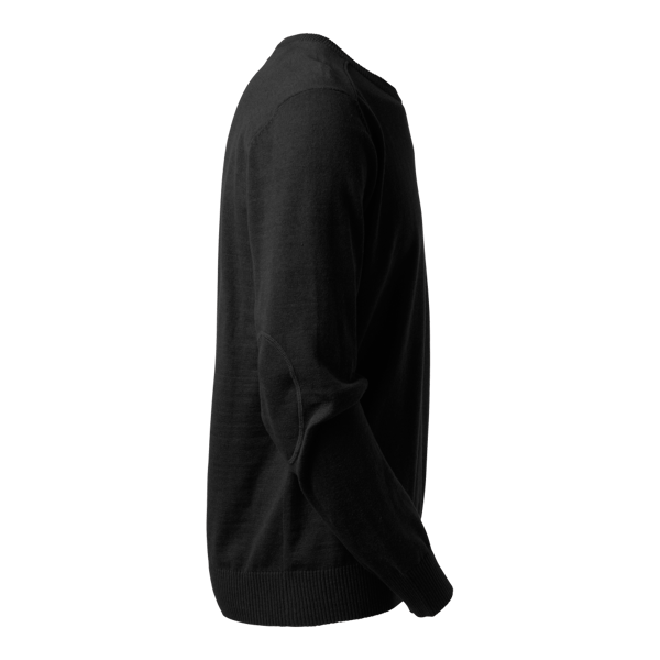 Fitzroy Round Neck Pullover Black Male