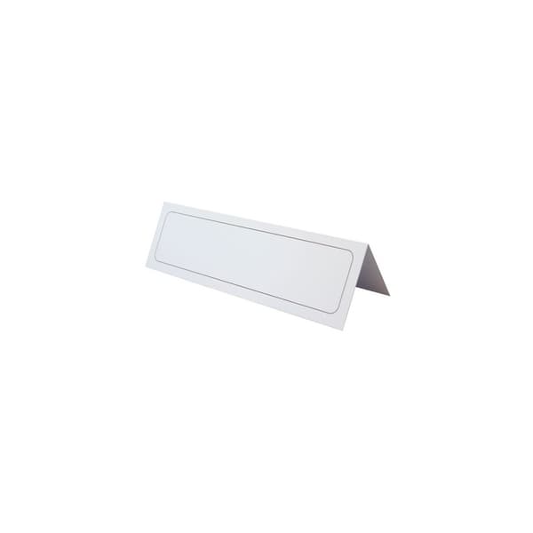 Bordsskylt DURABLE 61x210mm vit 100/fp