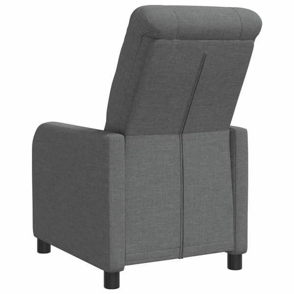 Recliner Mörkgrå Tyg