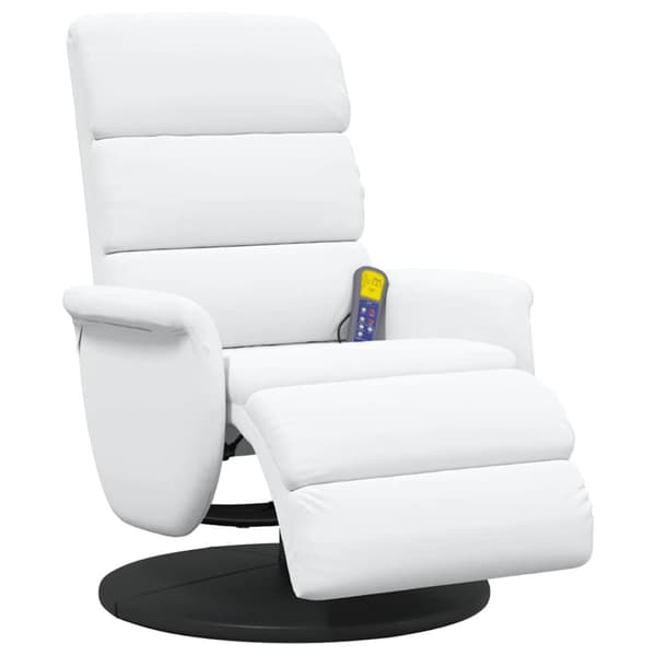 Reclinerfåtölj Vit PU
