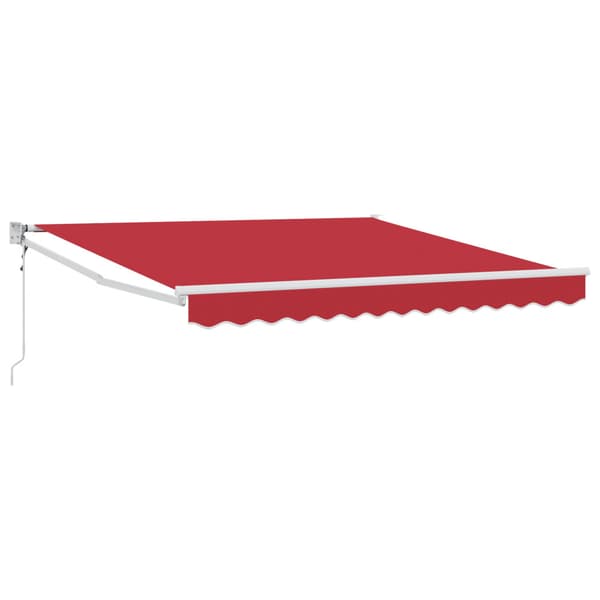Markis Röd 300 x 250 x 165 cm Polyester