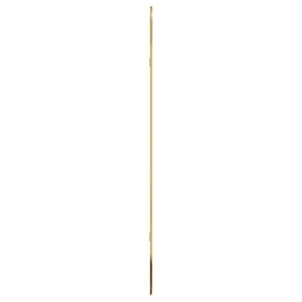 Väggspegel guld 100x45 cm oval