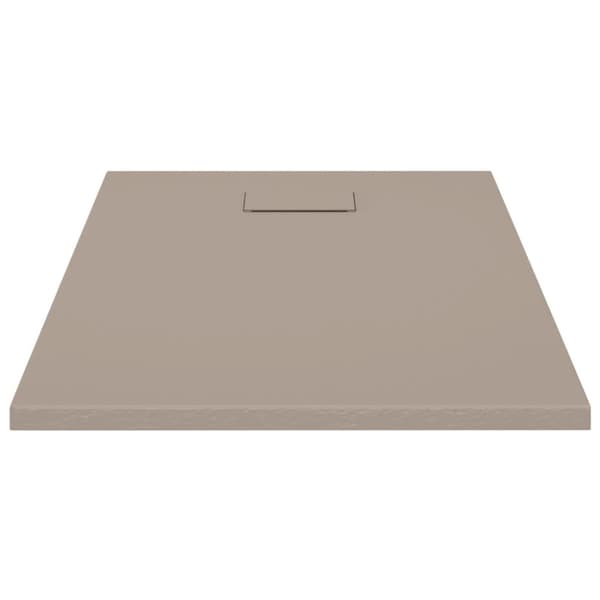 Duschkar SMC brun 100x70 cm