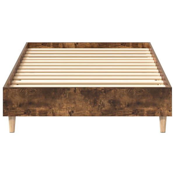 Sängram Rökt ek 80 x 200 cm Konstruerat trä