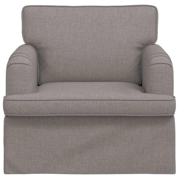 Soffa Taupe 84 x 80 x 85 cm tyg