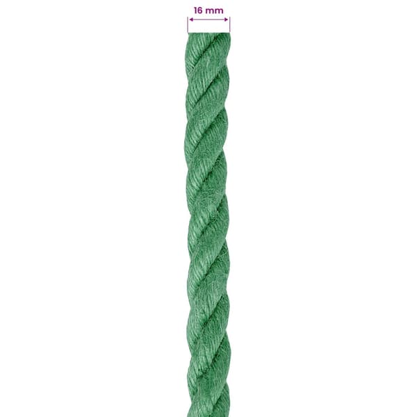 Juterep Grön 100% Tossa jute