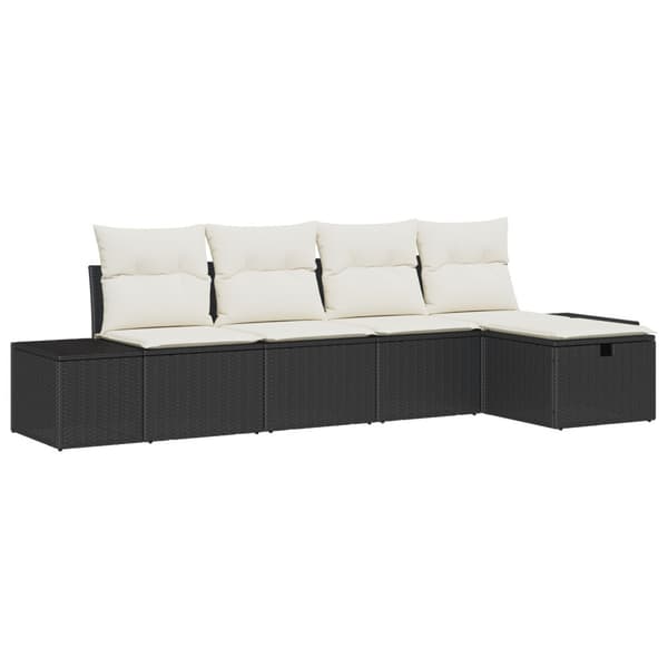 Soffset med kudde 5 pcs konstrotting
