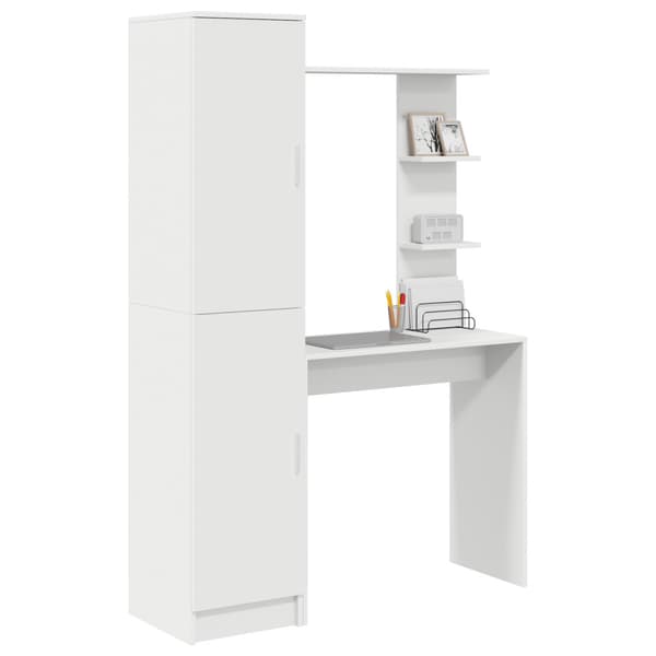 Skrivbord 2 pcs Vit