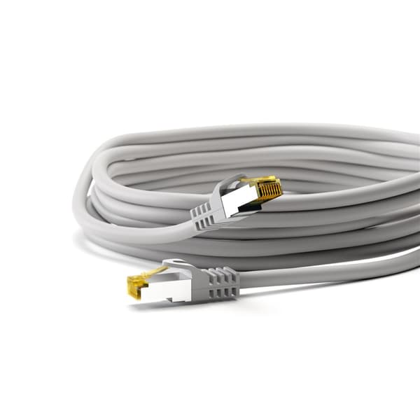 goobay patch-kabel - 10 m - grå