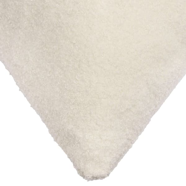 Kuddöverdrag 2 st HEERLEN Gräddvit 50 x 75 cm Bouclé