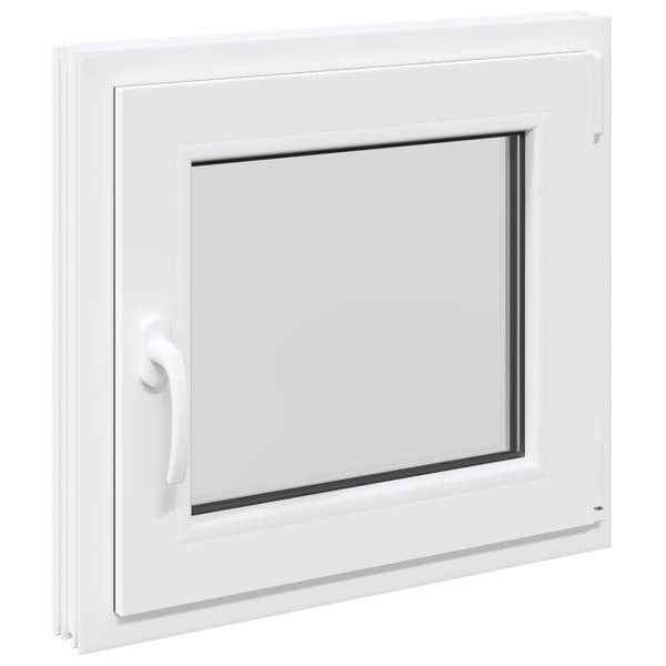 Källarfönster RISOR 60 x 50 cm PVC och glas