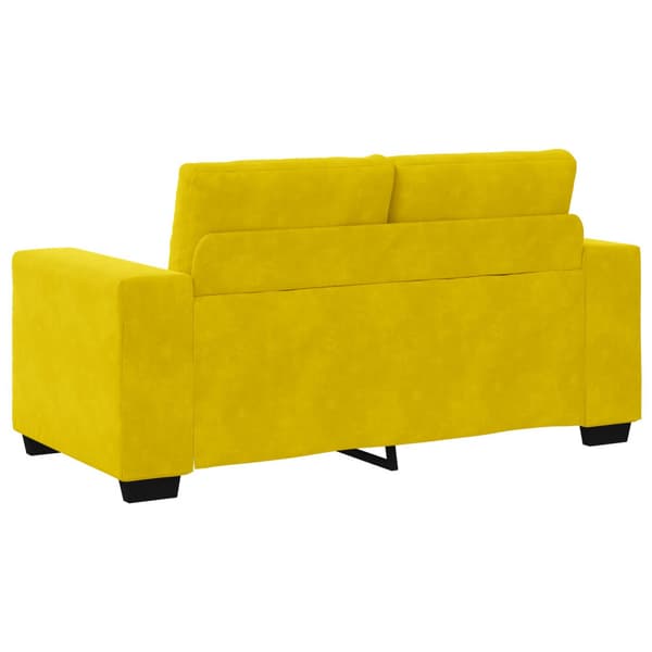 Soffa 2 st Gul Sammet